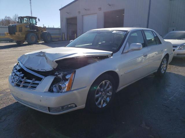 1G6KD57Y78U211080 - 2008 CADILLAC DTS WHITE photo 1