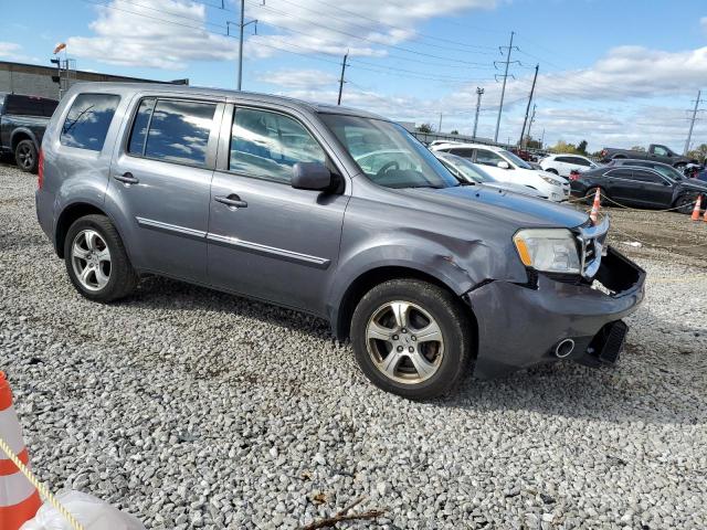 5FNYF4H57EB034373 - 2014 HONDA PILOT EXL GRAY photo 4