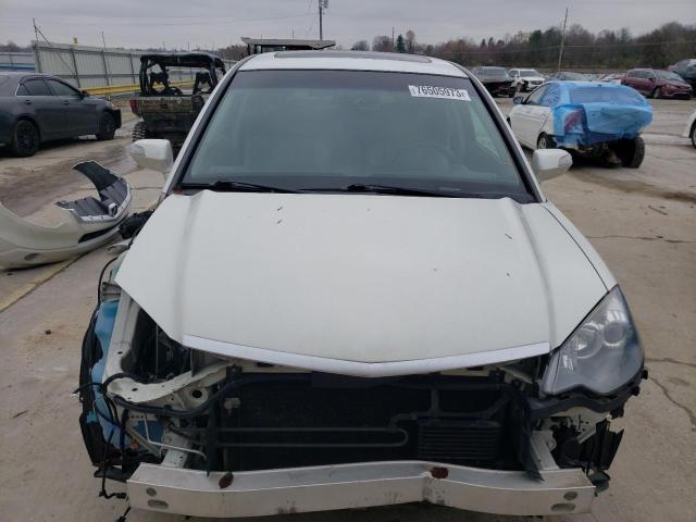 5J8TB18237A013673 - 2007 ACURA RDX WHITE photo 5