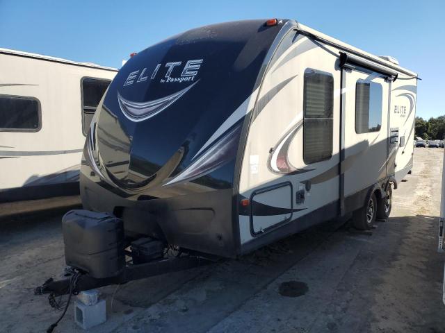 4YDT23R27H2416146 - 2017 KEYSTONE PASSPORT TWO TONE photo 2