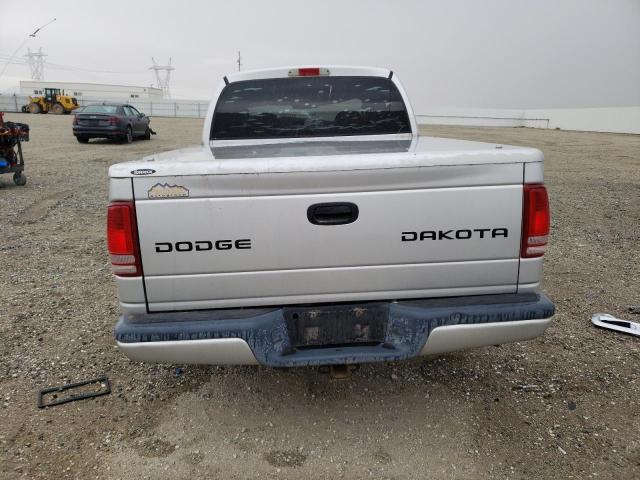 1D7HL38N44S690721 - 2004 DODGE DAKOTA QUAD SPORT GRAY photo 6