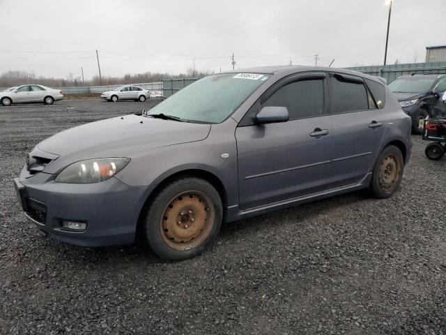 JM1BK343181164582 - 2008 MAZDA 3 HATCHBACK CHARCOAL photo 1