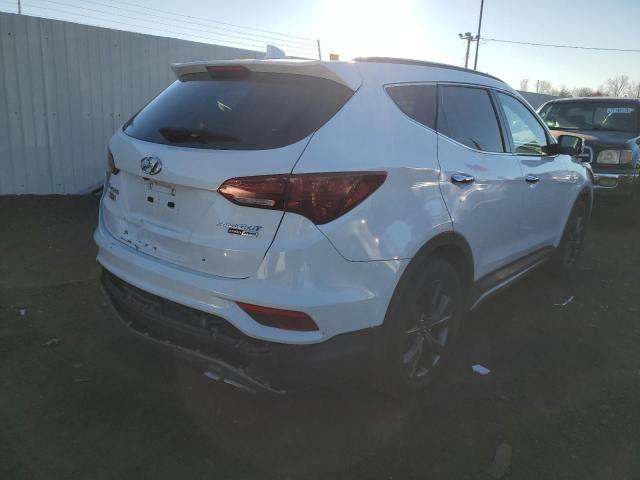 5NMZWDLA9HH047802 - 2017 HYUNDAI SANTA FE S WHITE photo 3