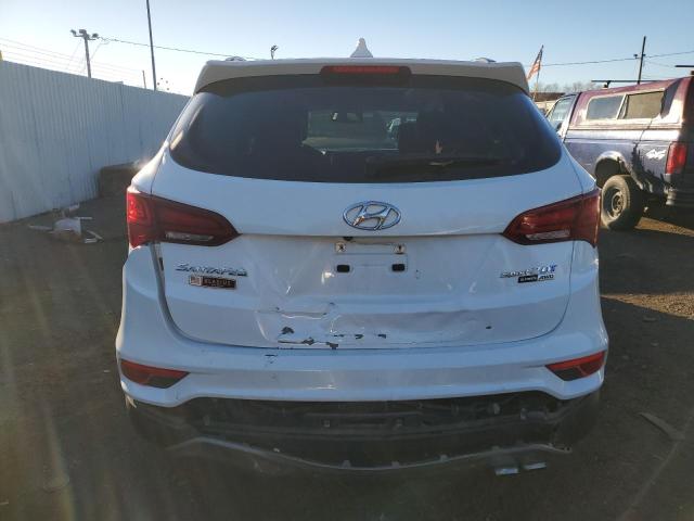 5NMZWDLA9HH047802 - 2017 HYUNDAI SANTA FE S WHITE photo 6