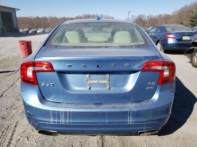 YV1612TB8F1304867 - 2015 VOLVO S60 PREMIER BLUE photo 6