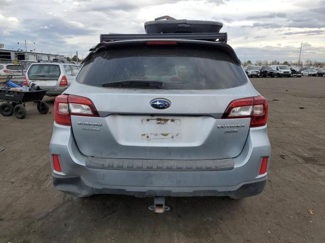 4S4BSENC4G3263891 - 2016 SUBARU OUTBACK 3.6R LIMITED SILVER photo 6
