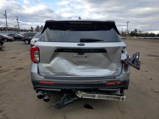 1FM5K8GCXNGA41650 - 2022 FORD EXPLORER ST SILVER photo 6