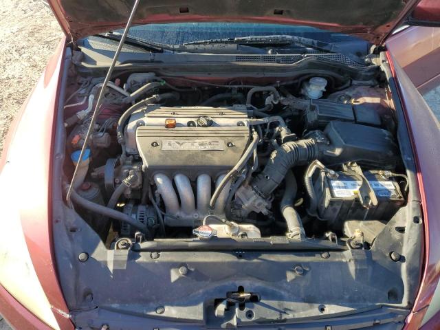 1HGCM56876A037403 - 2006 HONDA ACCORD EX RED photo 11