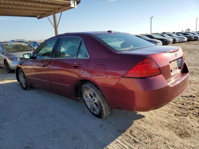 1HGCM56876A037403 - 2006 HONDA ACCORD EX RED photo 2