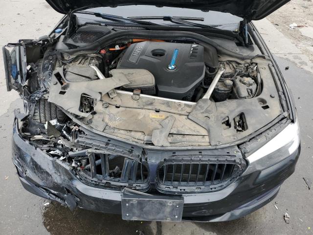 WBAJB1C58JB084955 - 2018 BMW 530XE BLACK photo 11