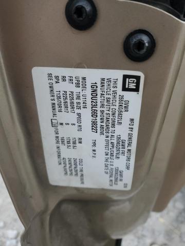 1GNDU23L66D198227 - 2006 CHEVROLET UPLANDER LS BEIGE photo 13