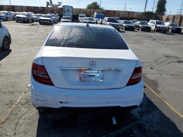 WDDGF4HB6EA950235 - 2014 MERCEDES-BENZ C 250 WHITE photo 6