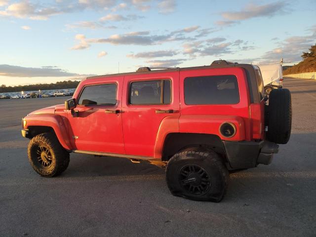 5GTDN136568290201 - 2006 HUMMER H3 RED photo 2