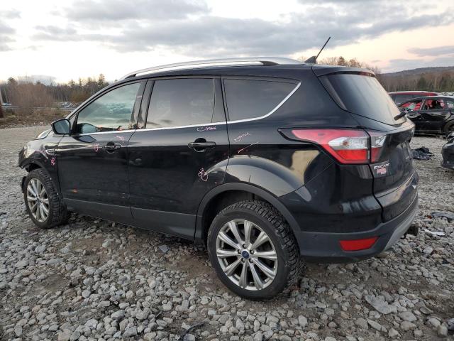 1FMCU9J91JUA76965 - 2018 FORD ESCAPE TITANIUM BLACK photo 2