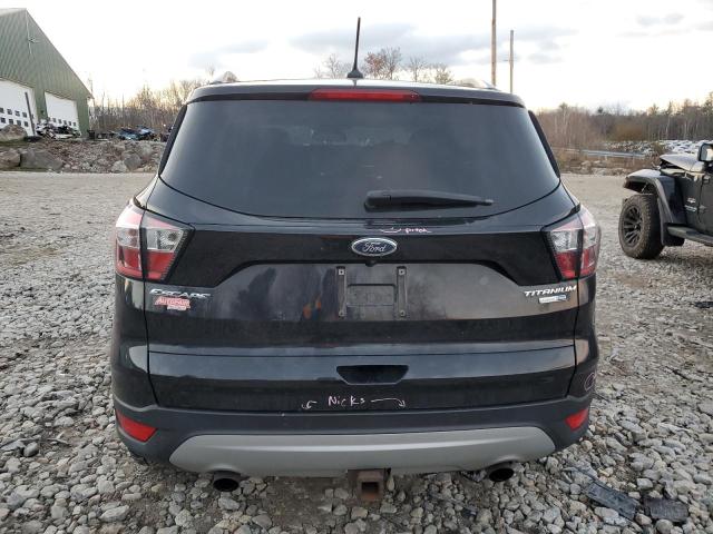 1FMCU9J91JUA76965 - 2018 FORD ESCAPE TITANIUM BLACK photo 6