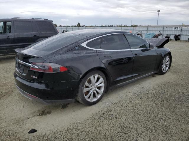 5YJSA1H21EFP63803 - 2014 TESLA MODEL S BLACK photo 3