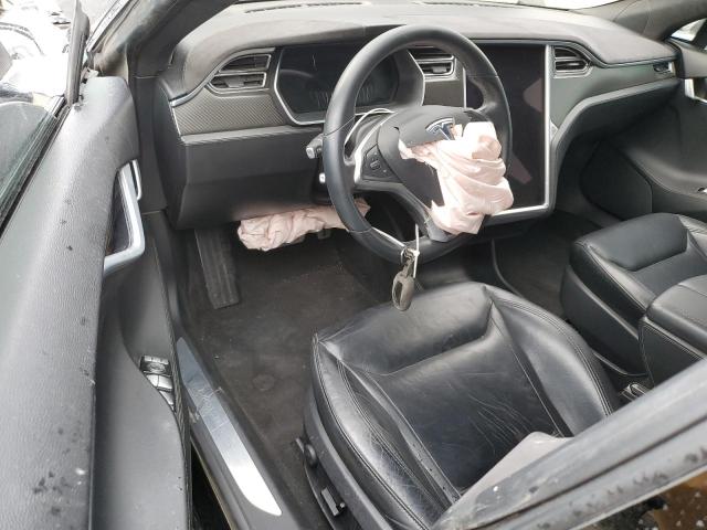 5YJSA1H21EFP63803 - 2014 TESLA MODEL S BLACK photo 8