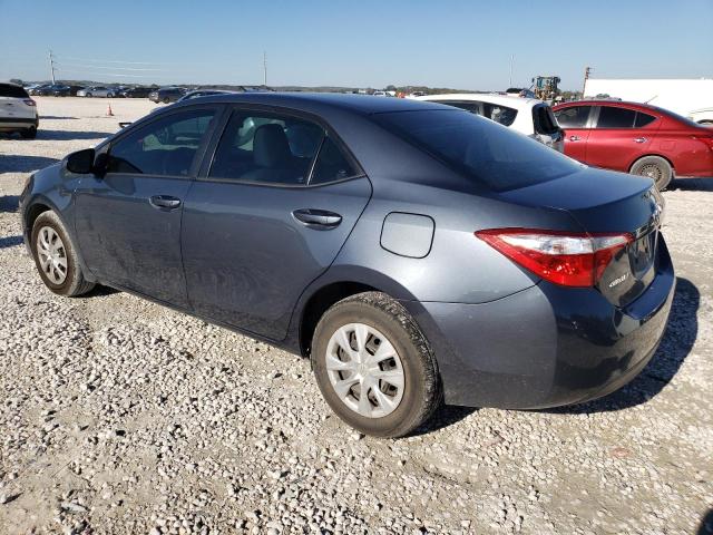 5YFBURHE0GP366493 - 2016 TOYOTA COROLLA L GRAY photo 2