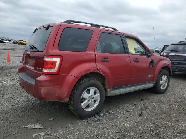 1FMCU93Z78KC15757 - 2008 FORD ESCAPE XLT RED photo 3