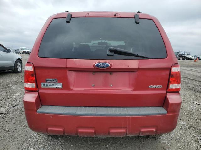 1FMCU93Z78KC15757 - 2008 FORD ESCAPE XLT RED photo 6