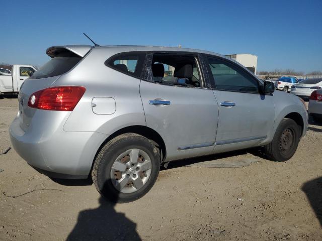 JN8AS5MV7DW123139 - 2013 NISSAN ROGUE S SILVER photo 3