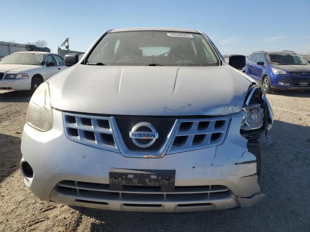 JN8AS5MV7DW123139 - 2013 NISSAN ROGUE S SILVER photo 5