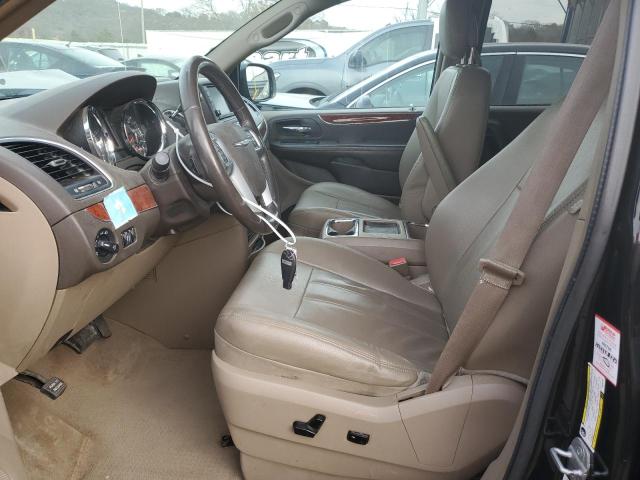 2C4RC1BG0ER156146 - 2014 CHRYSLER TOWN & COU TOURING შავი ფოტო 7