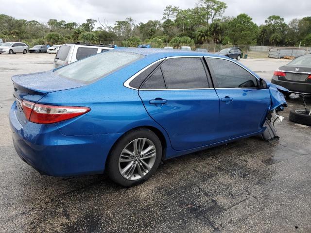 4T1BF1FK7HU626389 - 2017 TOYOTA CAMRY LE BLUE photo 3