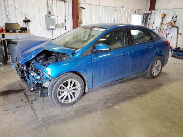 1FADP3F29FL369394 - 2015 FORD FOCUS SE BLUE photo 1