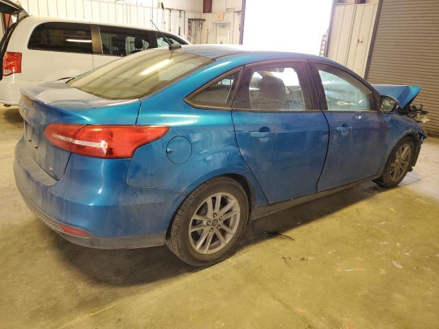 1FADP3F29FL369394 - 2015 FORD FOCUS SE BLUE photo 3