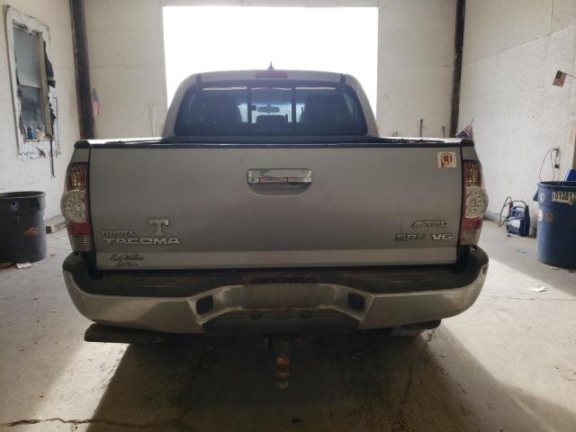 3TMJU4GN3FM179190 - 2015 TOYOTA TACOMA DOUBLE CAB PRERUNNER SILVER photo 6