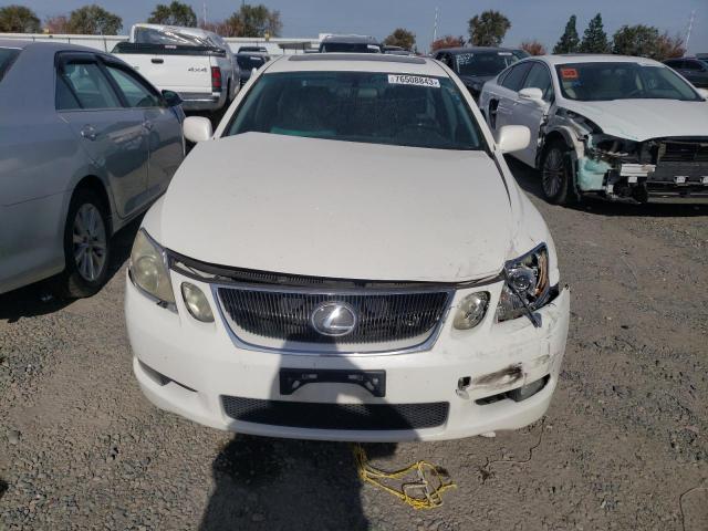 JTHBH96S665013280 - 2006 LEXUS GS 300 WHITE photo 5