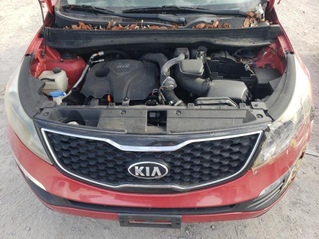 KNDPCCA63D7386078 - 2013 KIA SPORTAGE SX RED photo 11