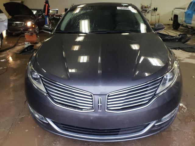 3LN6L2J99FR611806 - 2015 LINCOLN MKZ GRAY photo 5