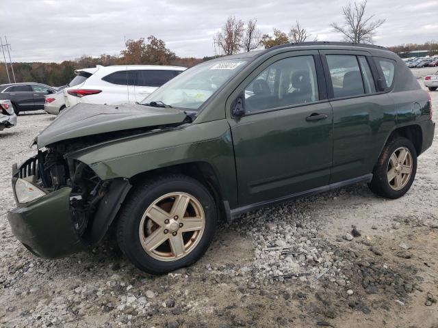 1J8FT47018D547905 - 2008 JEEP COMPASS SPORT GREEN photo 1