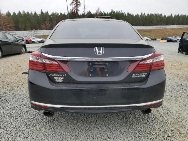 1HGCR2F16HA078031 - 2017 HONDA ACCORD SPORT SPECIAL EDITION BLACK photo 6