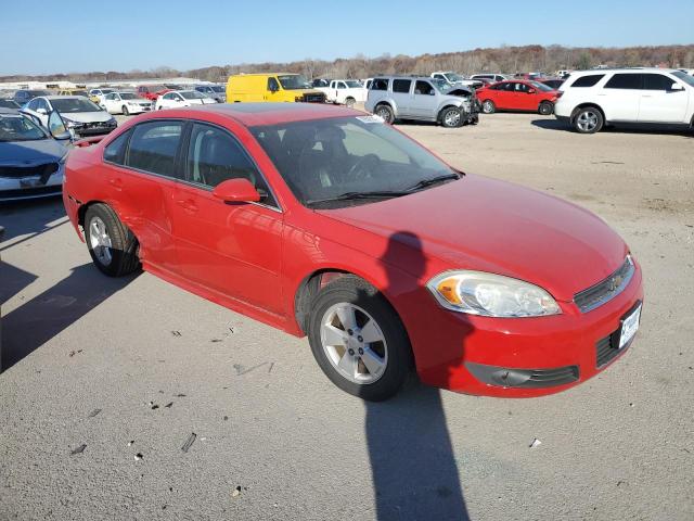 2G1WB5EK9A1155348 - 2010 CHEVROLET IMPALA LT RED photo 4