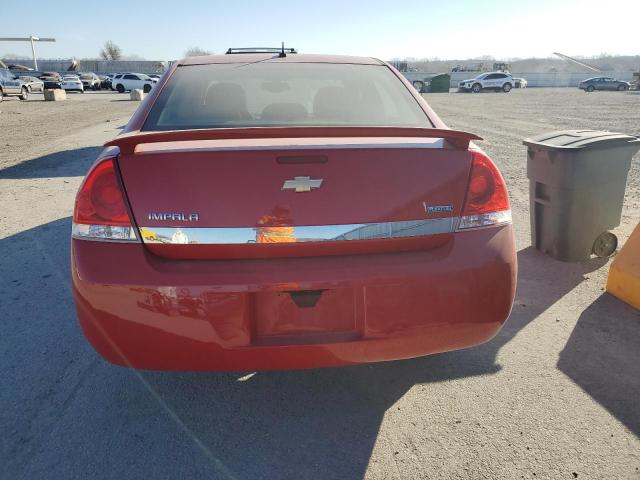 2G1WB5EK9A1155348 - 2010 CHEVROLET IMPALA LT RED photo 6