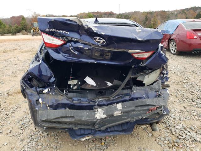 5NPEB4AC6BH289407 - 2011 HYUNDAI SONATA GLS BLUE photo 6