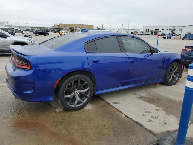 2C3CDXHG8JH221908 - 2018 DODGE CHARGER SXT PLUS BLUE photo 3