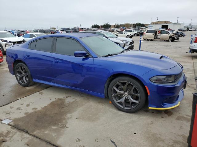 2C3CDXHG8JH221908 - 2018 DODGE CHARGER SXT PLUS BLUE photo 4