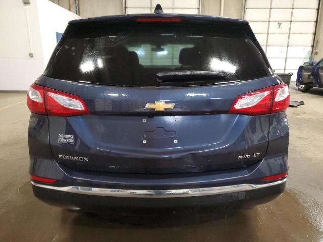 3GNAXSEV3JS531744 - 2018 CHEVROLET EQUINOX LT BLUE photo 6