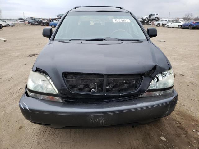 JTJHF10UX30312323 - 2003 LEXUS RX 300 BLACK photo 5