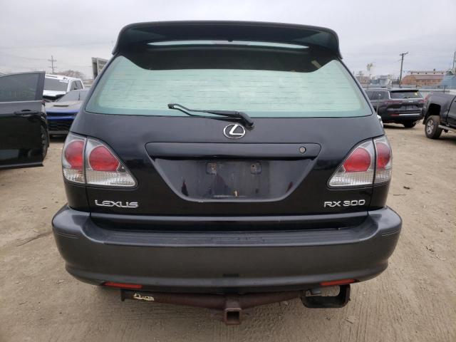 JTJHF10UX30312323 - 2003 LEXUS RX 300 BLACK photo 6