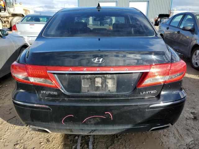 KMHFC4DF7BA517912 - 2011 HYUNDAI AZERA GLS BLACK photo 6