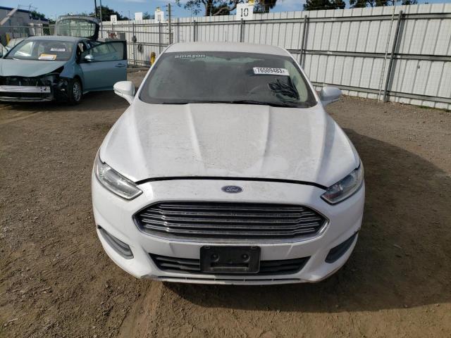 3FA6P0LU0GR173196 - 2016 FORD FUSION SE HYBRID WHITE photo 5