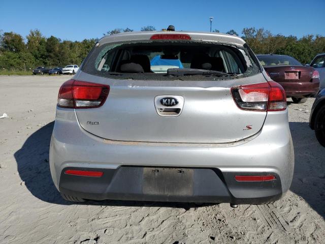 3KPA25AB2JE090398 - 2018 KIA RIO LX SILVER photo 6