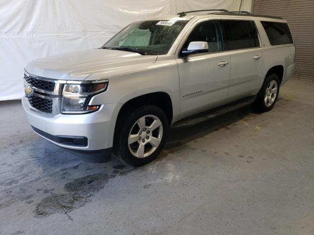 1GNSKJKC6FR300864 - 2015 CHEVROLET SUBURBAN K1500 LT SILVER photo 1