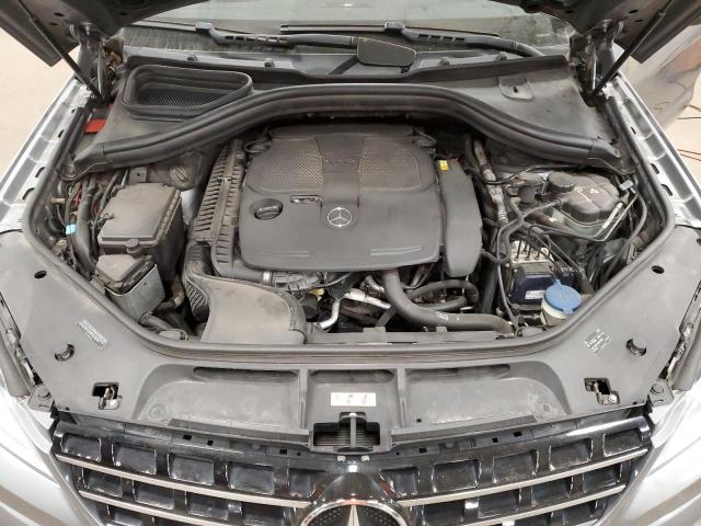 4JGDA5HB6CA040837 - 2012 MERCEDES-BENZ ML 350 4MATIC SILVER photo 12