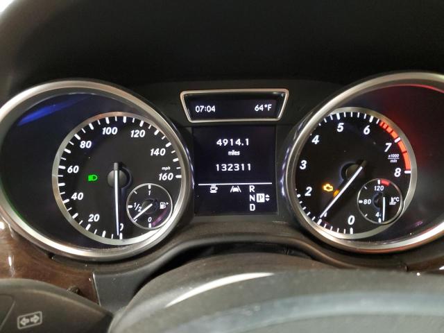 4JGDA5HB6CA040837 - 2012 MERCEDES-BENZ ML 350 4MATIC SILVER photo 9